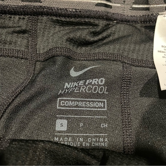 Nike Pro 3/4‎ length Hypercool Compression Tights Men’s Size Small - Picture 5 of 5